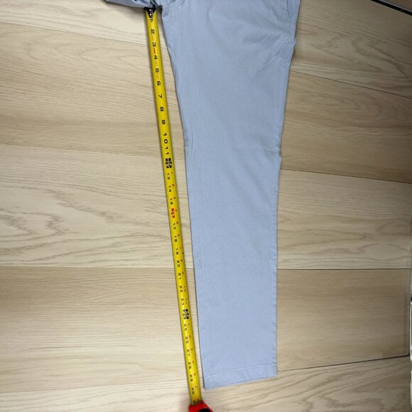 Lululemon Mens Blue ABC Classic UtilityTech Commission Slim Fit Pants Size 34 - Picture 11 of 11